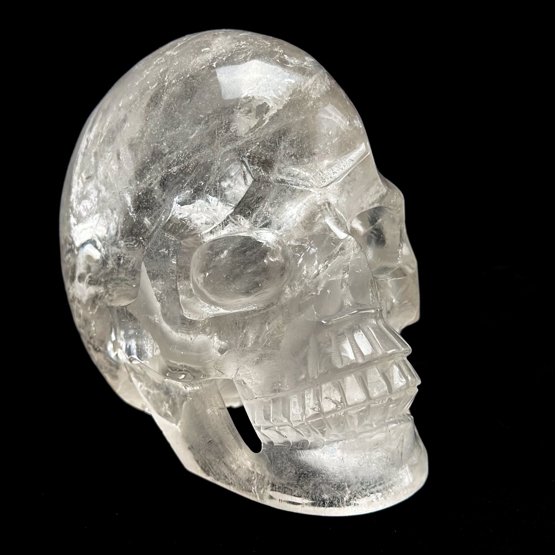 Clear Quartz 4.25" Crystal Skull