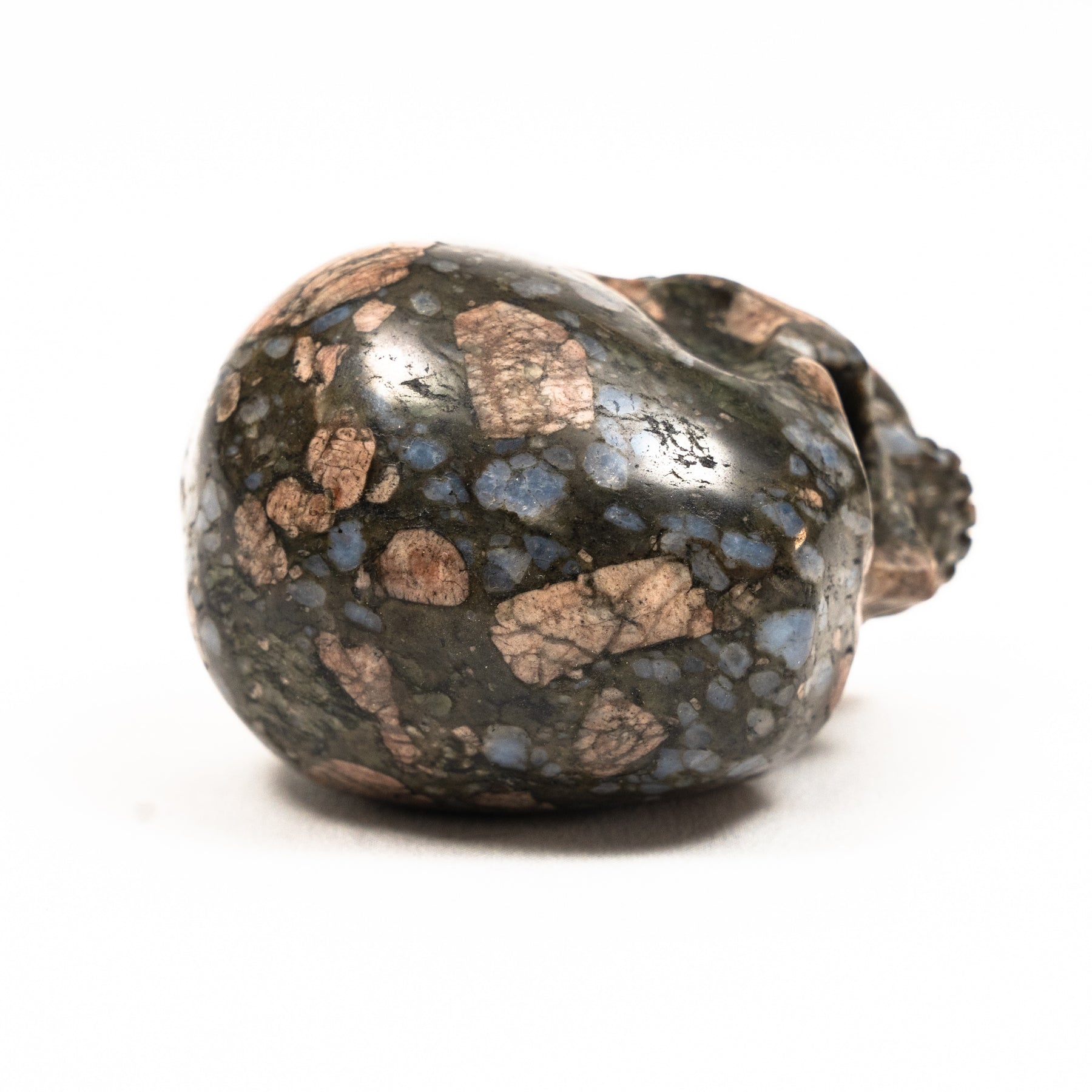 Galaxy Rhyolite (Que Sera) Crystal Skull - Hand Carved 3.5" Large Skull - RARE