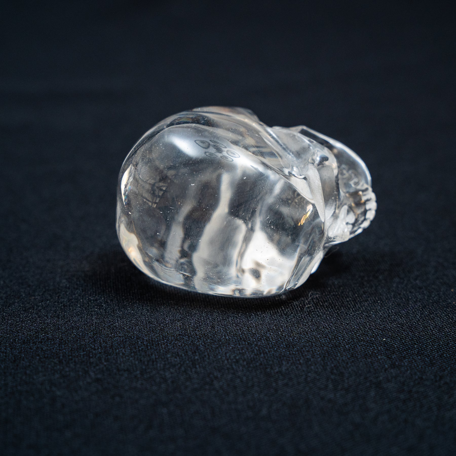 High Quality Clear Quartz Crystal Skull - Hand Carved 2.5" Reiki Chakra Healing Crystal Skull Stones