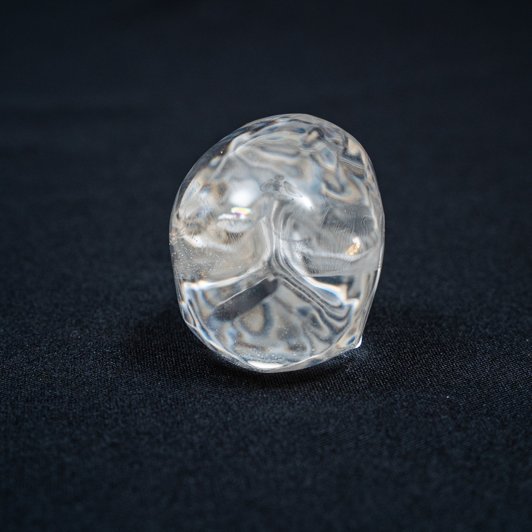 High Quality Clear Quartz Crystal Skull - Hand Carved 2.5" Reiki Chakra Healing Crystal Skull Stones