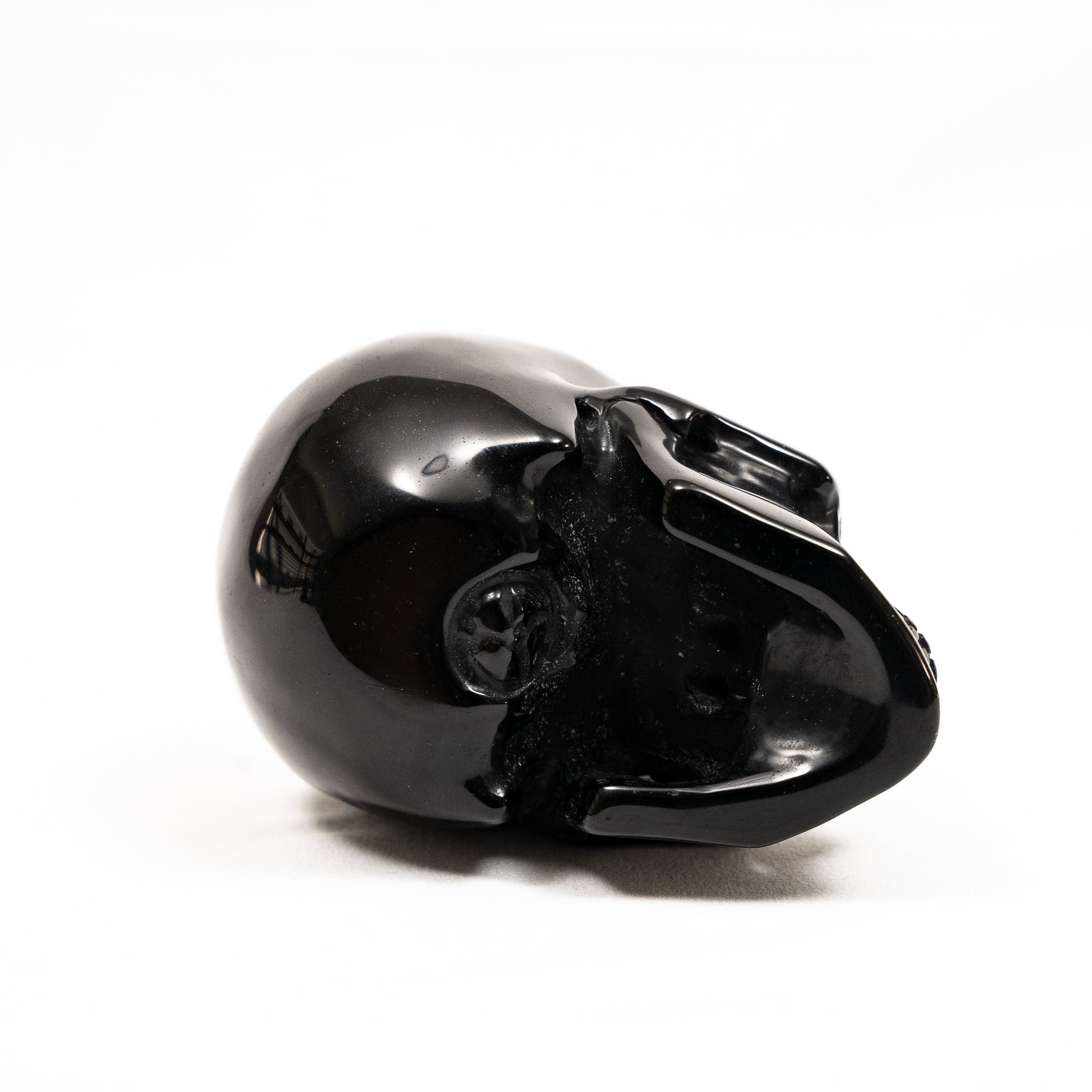 Gold Obsidian 4.5" Hand Carved Crystal Skull