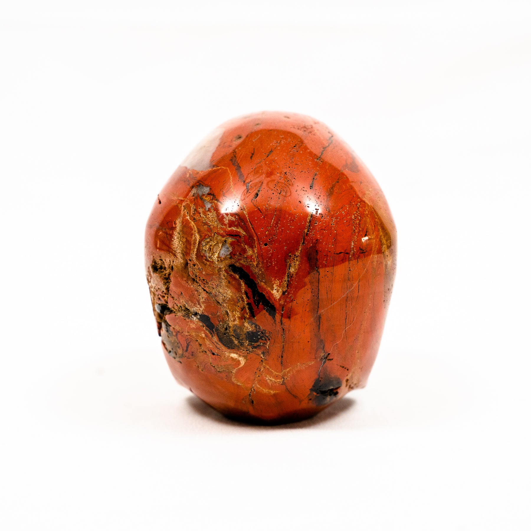 Realistic Red Jasper 4.25" Crystal Skull