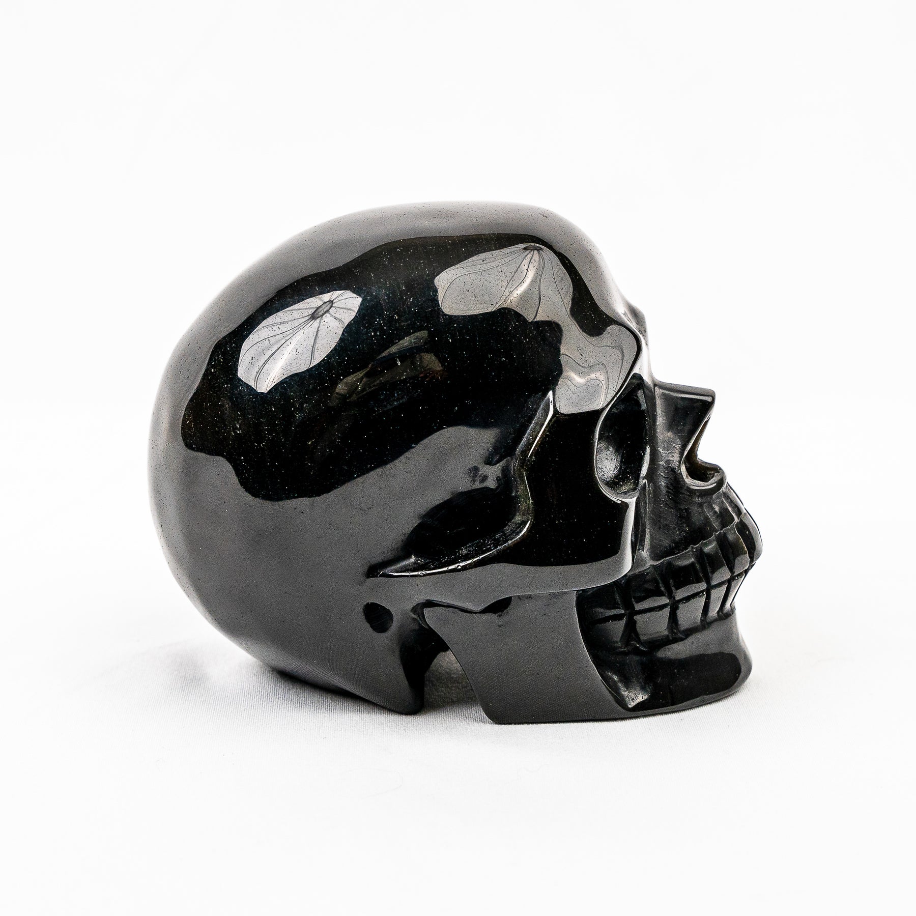 High Quality Gold Obsidian 4.5" Hand Carved Crystal Skull
