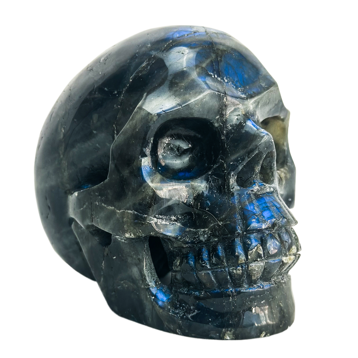 Labradorite Stone 4.25" Crystal Skull