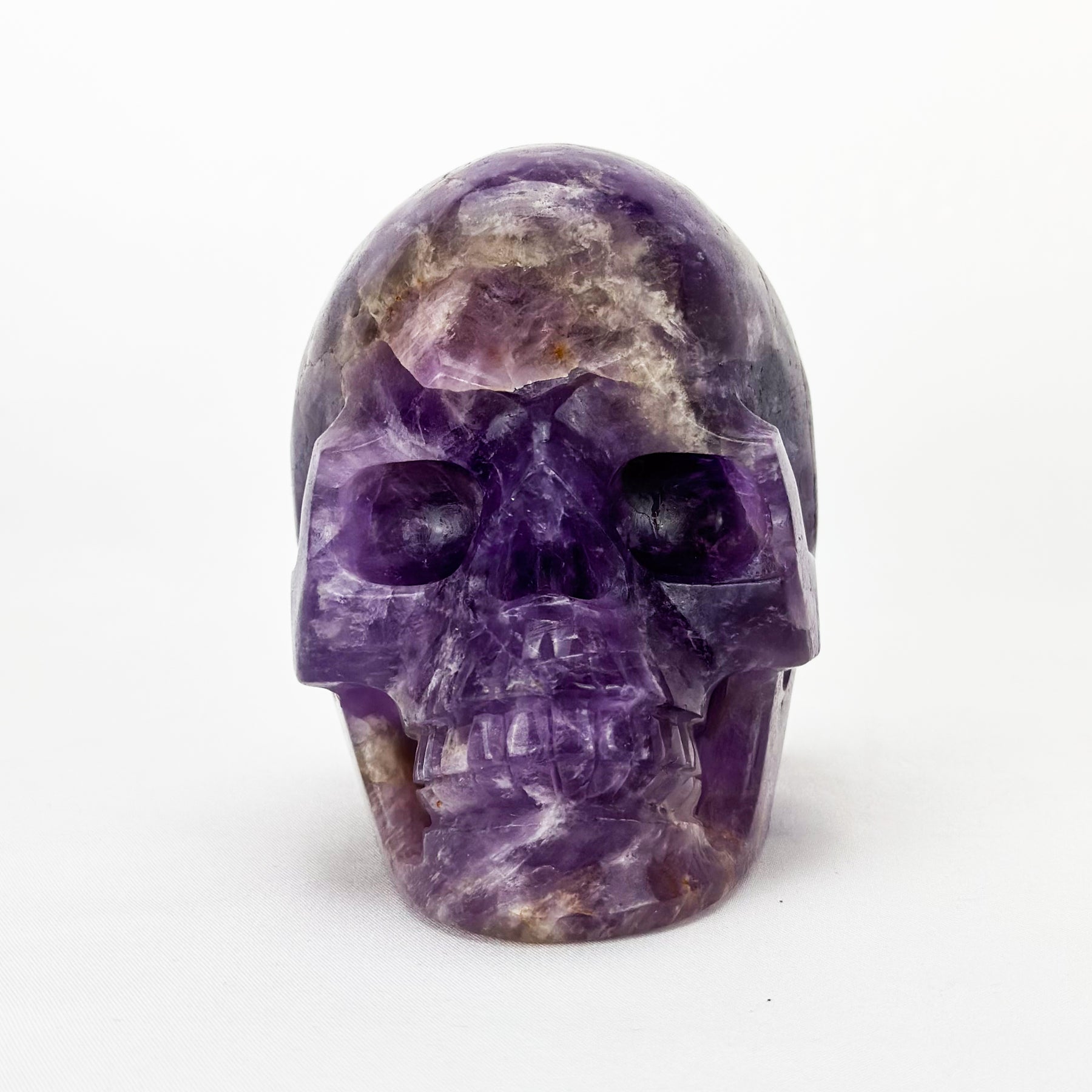 Amethyst 4" Quartz Crystal Skull