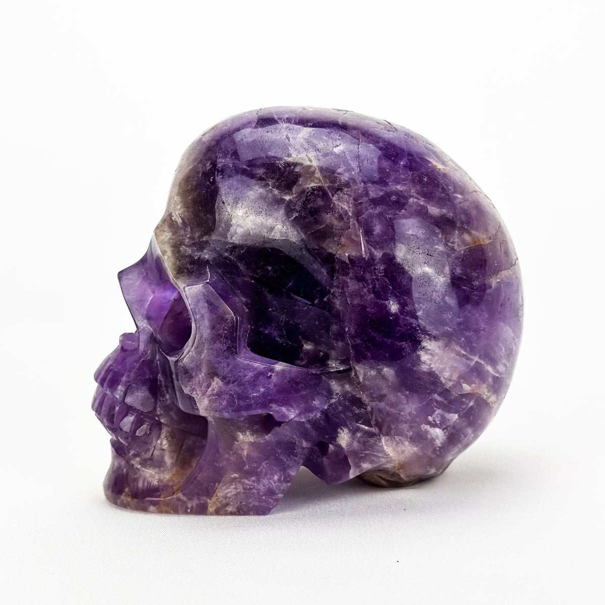 Amethyst 4" Quartz Crystal Skull