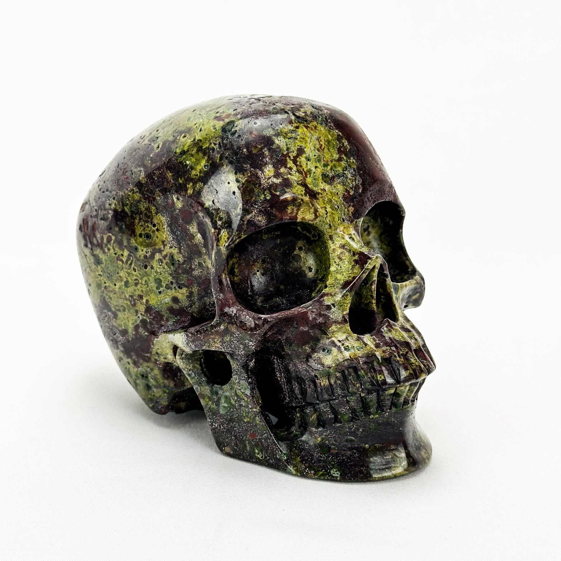 Bloodstone 4.75" Crystal Skull
