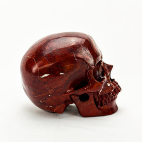 Red Jasper 4.75" Crystal Skull