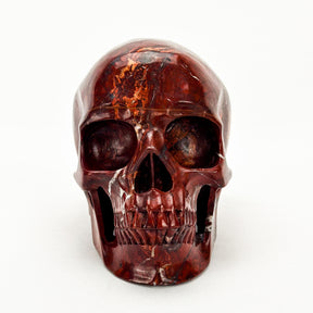Red Jasper 4.75" Crystal Skull
