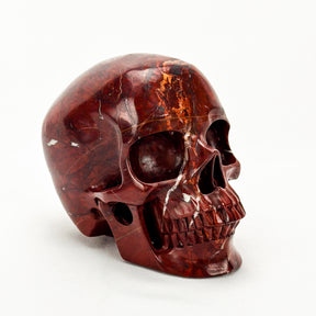 Red Jasper 4.75" Crystal Skull