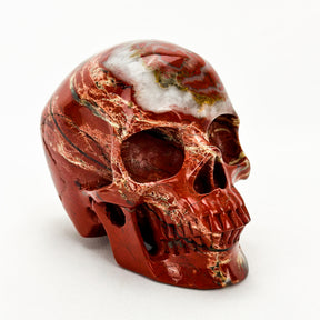 Red Jasper 4.75" Crystal Skull