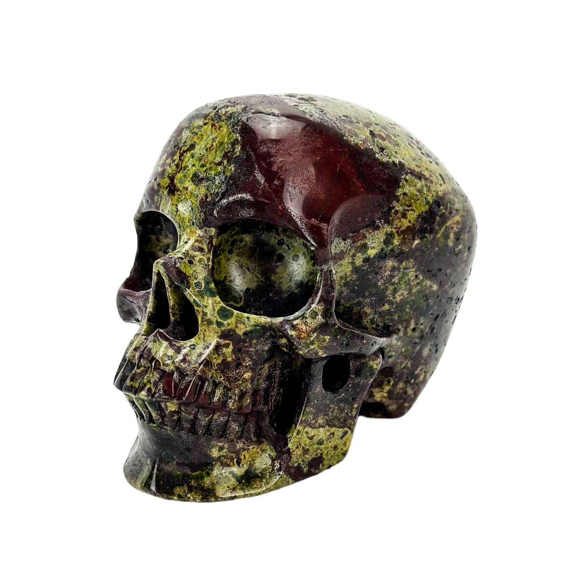 Bloodstone 4.75" Crystal Skull