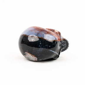 Ocean Jasper Skull - Hand Carved 3.5" Crystal Skull