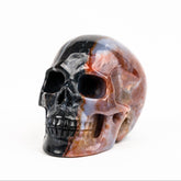 Ocean Jasper Skull - Hand Carved 3.5" Crystal Skull