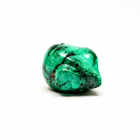 Malachite Crystal Alien - 2" Hand Carved Crystal Skull