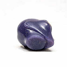 Purple Aventurine Crystal Alien with Tigers Eye - 3.5" Hand Carved Crystal Skull