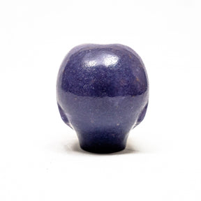Purple Aventurine Crystal Alien with Tigers Eye - 3.5" Hand Carved Crystal Skull