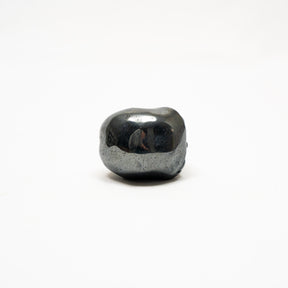 Hematite Crystal Alien - 2" Hand Carved Crystal Skull