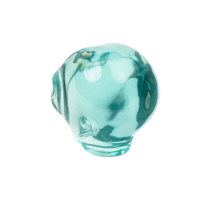 Blue Obsidian Glass Crystal Alien - 3.5" Large Crystal Skull