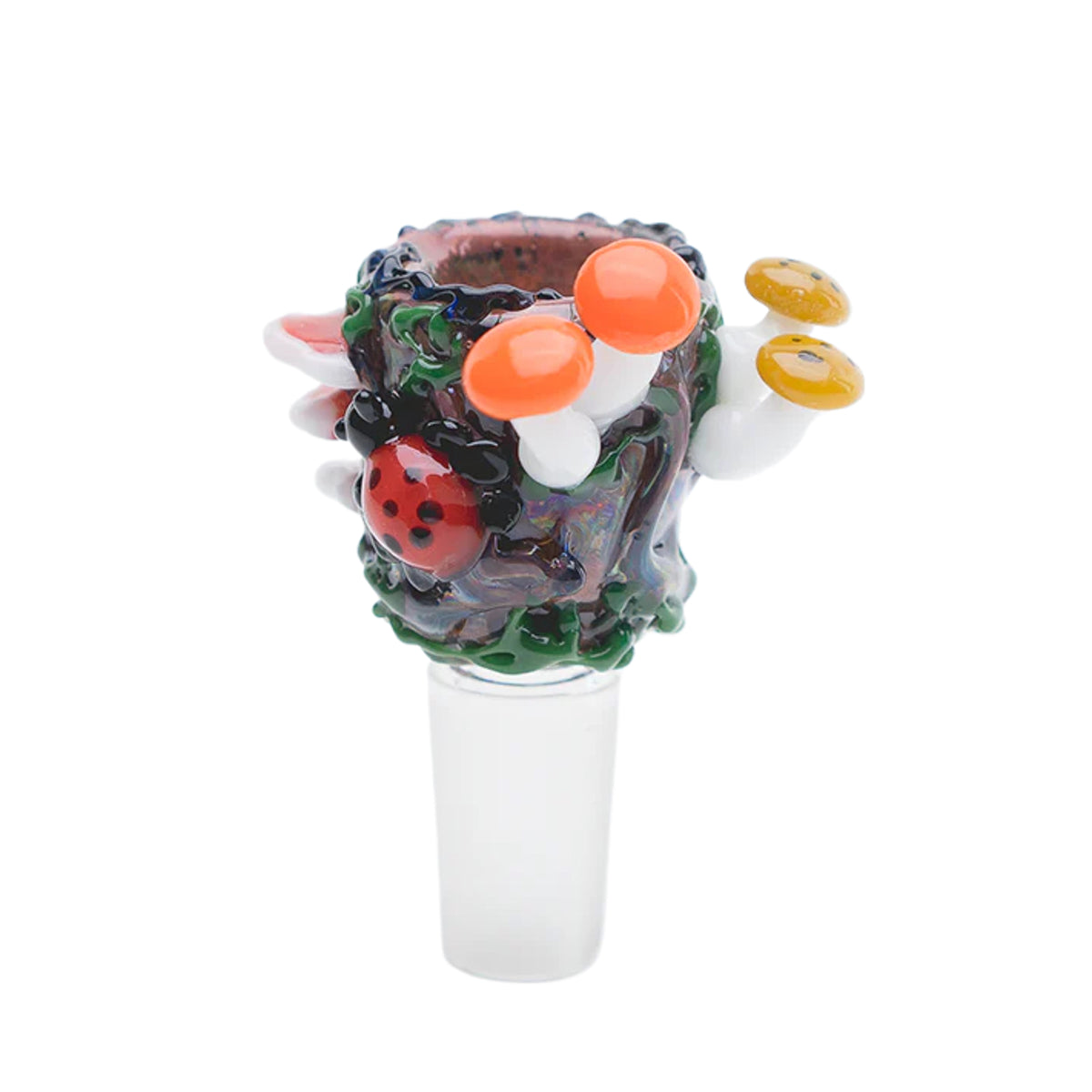 tree stump glass bowl