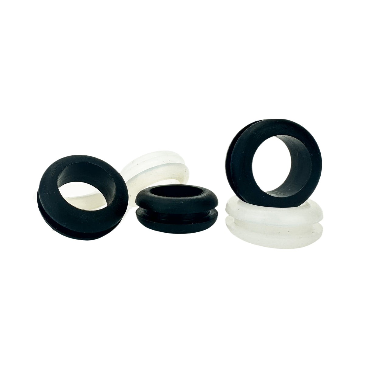 Silicone Rubber Grommets - 6 Pack