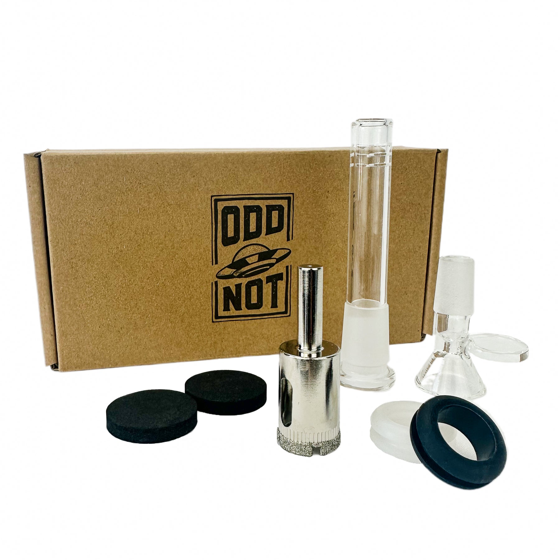 Fallout Nuka-Cola Quantum Glass Rocket Bottle + OddNot DIY Kit