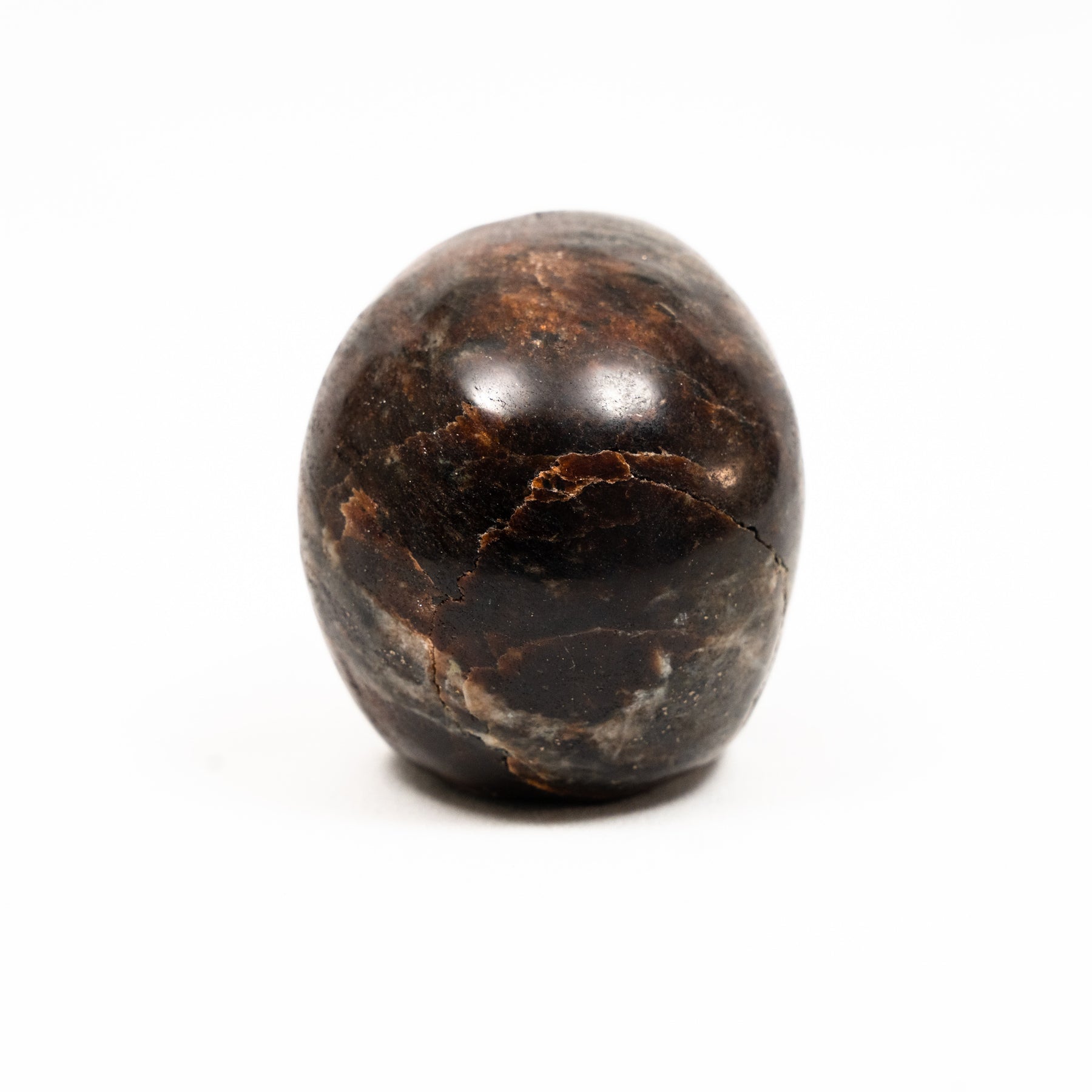 Garnet Crystal Skull - Hand Carved 3.75" Large Crystal Skull