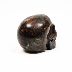 Garnet Crystal Skull - Hand Carved 3.75" Large Crystal Skull