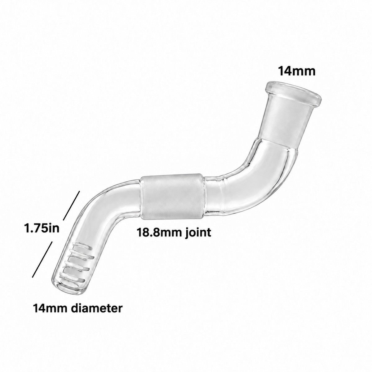 S Stem - S Shape Bottle Downstem