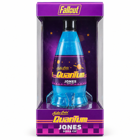 Fallout Nuka-Cola Quantum Glass Rocket Bottle + OddNot DIY Kit