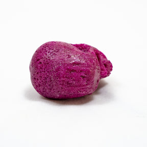 Natural High Quality Red Corundum Crystal Skull - Hand Carved 2.5" Reiki, Chakra Healing Crystal Skull Stones - RARE