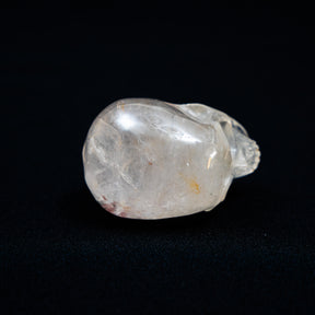 Smoky Quartz Crystal Skull - Hand Carved 2.5" Reiki Chakra Healing Crystal Skull Stones