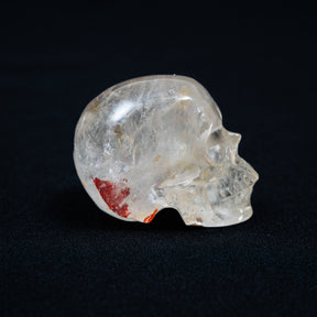 Smoky Quartz Crystal Skull - Hand Carved 2.5" Reiki Chakra Healing Crystal Skull Stones