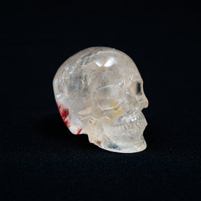Smoky Quartz Crystal Skull - Hand Carved 2.5" Reiki Chakra Healing Crystal Skull Stones