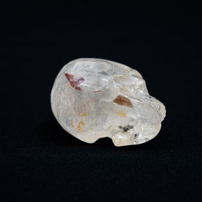 Smoky Quartz Crystal Skull - Hand Carved 2.5" Reiki Chakra Healing Crystal Skull Stones