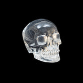High Quality Clear Quartz Crystal Skull - Hand Carved 2.5" Reiki Chakra Healing Crystal Skull Stones