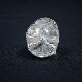 High Quality Clear Quartz Crystal Skull - Hand Carved 2.5" Reiki Chakra Healing Crystal Skull Stones