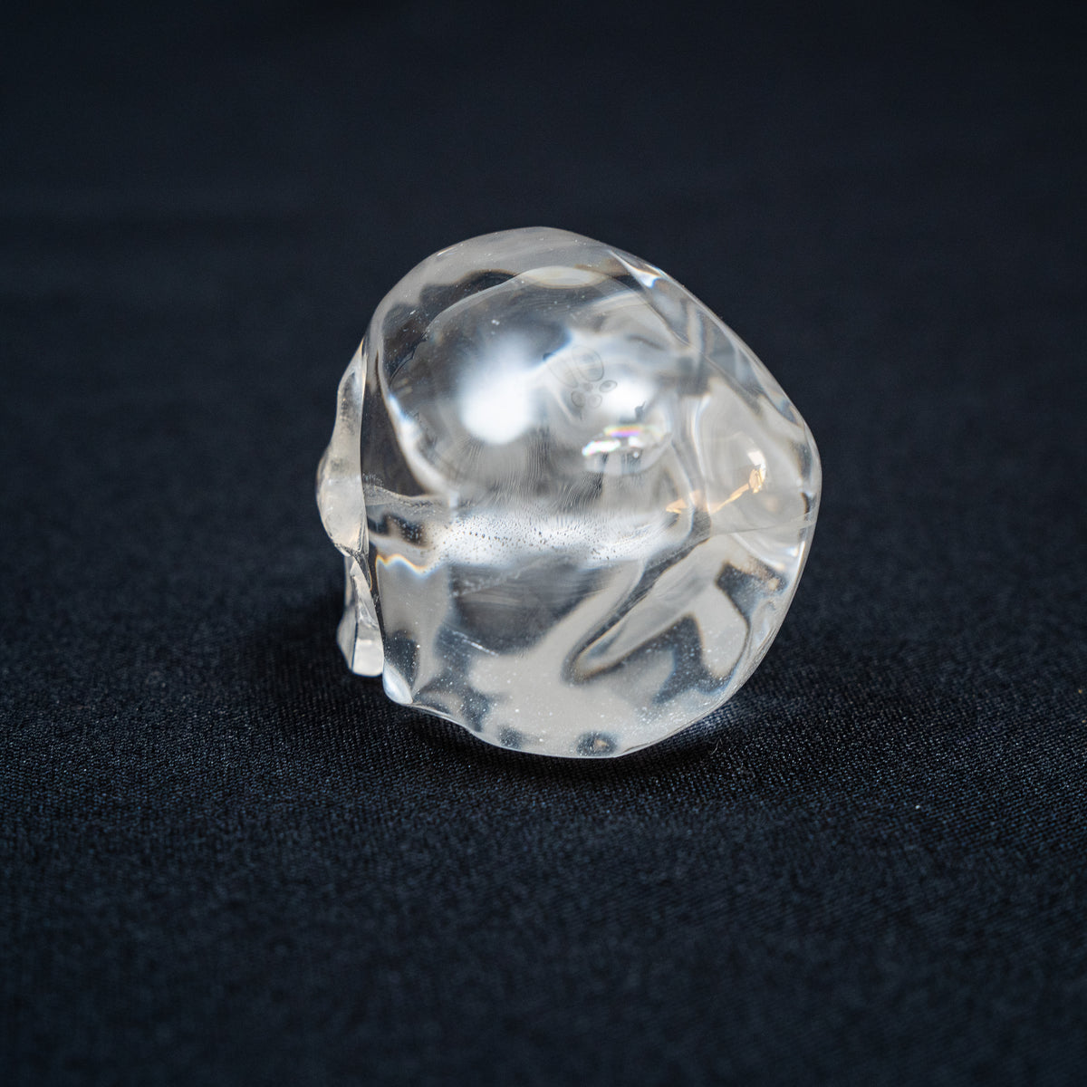 High Quality Clear Quartz Crystal Skull - Hand Carved 2.5" Reiki Chakra Healing Crystal Skull Stones