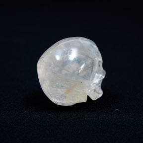 Smoky Quartz Crystal Skull - Hand Carved 2.5" Reiki Chakra Healing Crystal Skull Stones