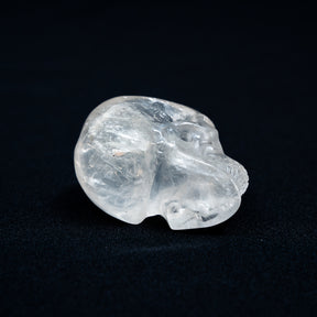 Smoky Quartz Crystal Skull - Hand Carved 2.5" Reiki Chakra Healing Crystal Skull Stones