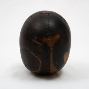 Black Ebony Wood Skull - Large 5.5" Hand Carved Human Skull Replica Skeleton Head