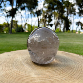 AAA Grade High Quality Clear Quartz 6" Crystal Skull - RARE