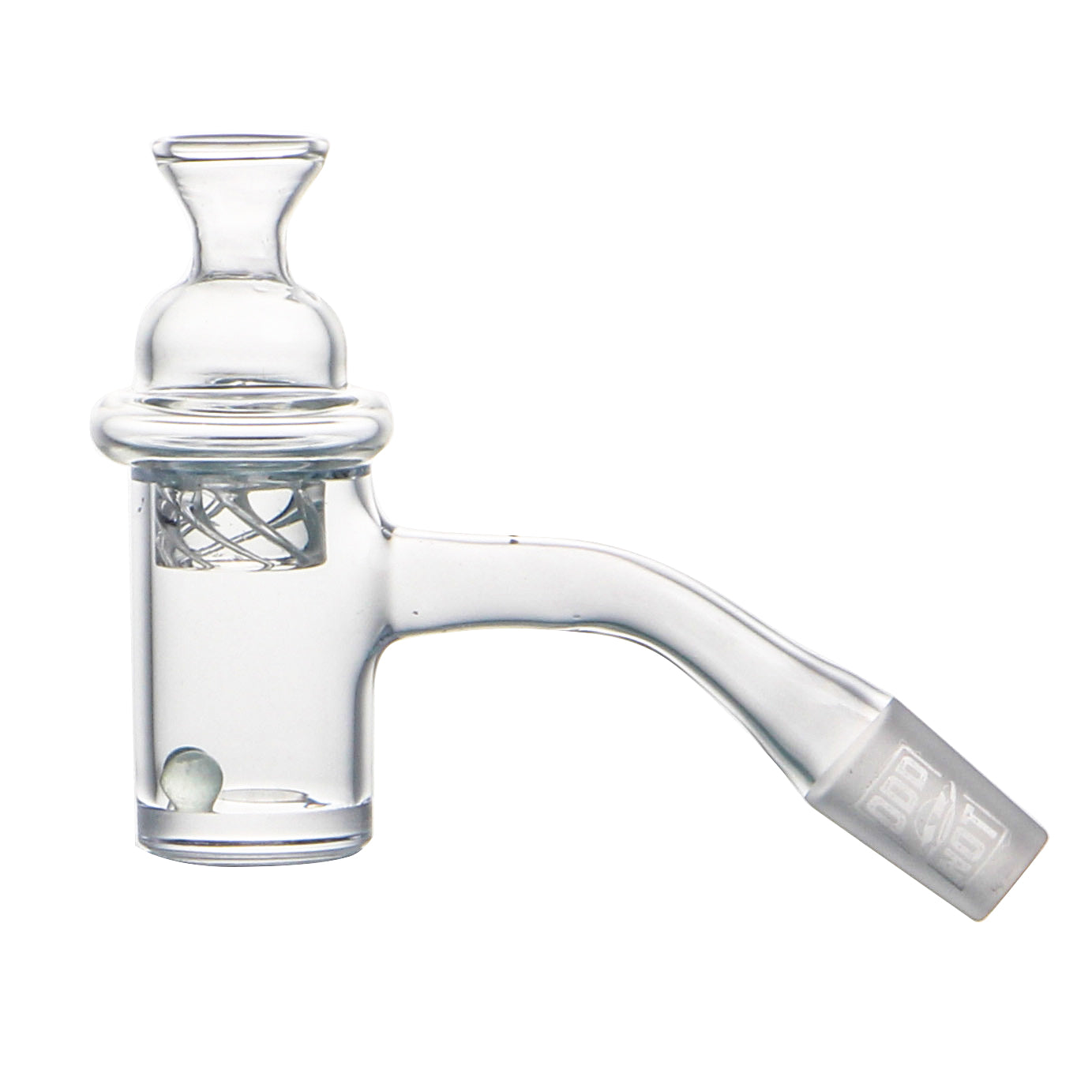 45° glass banger set