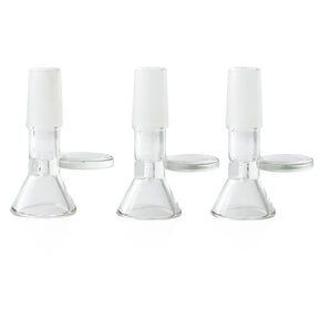 14mm Glass Bowl - 3 Pack