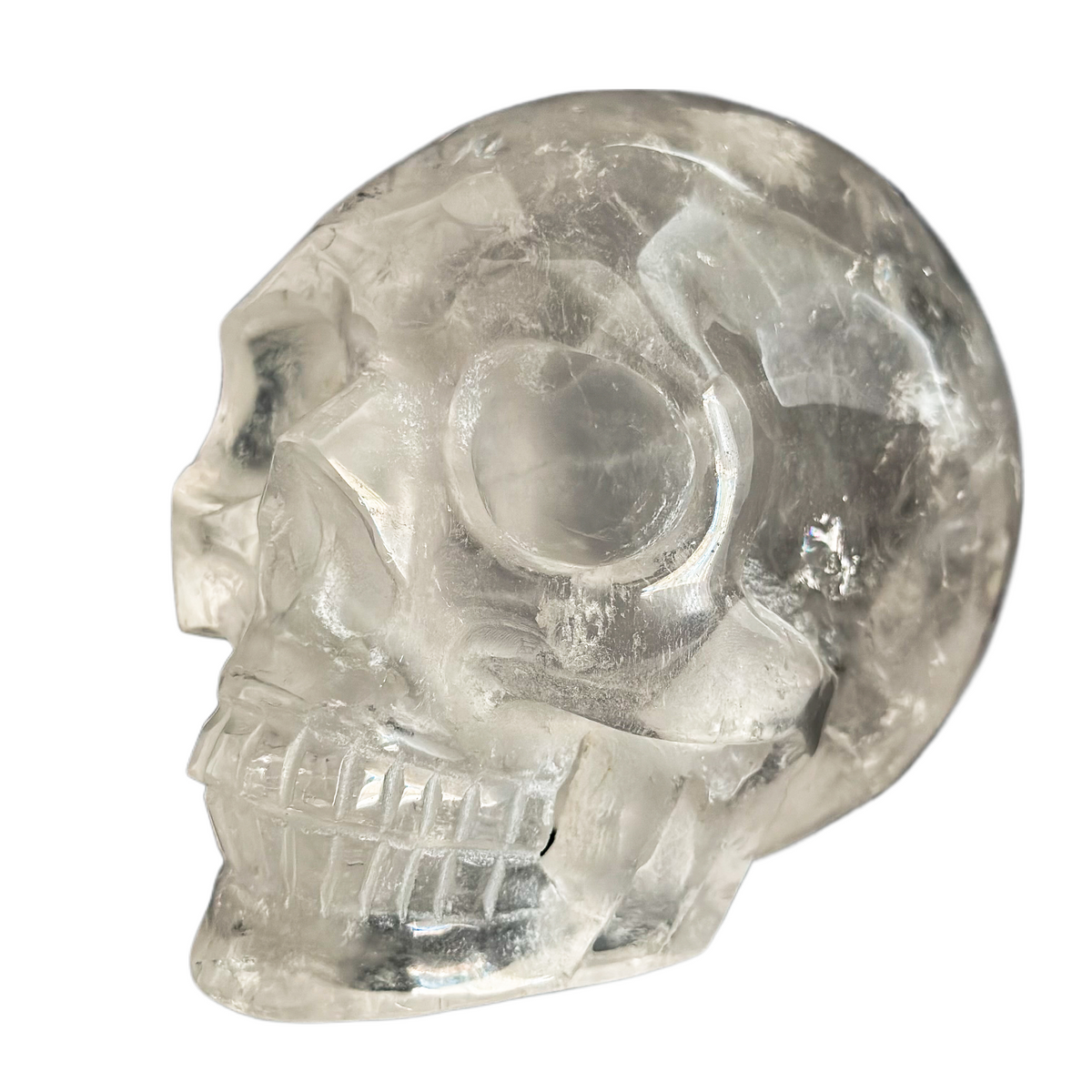 Clear Quartz 4.75" Crystal Skull