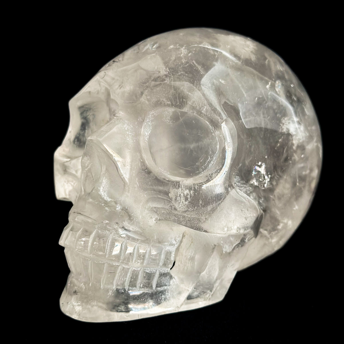 Clear Quartz 4.75" Crystal Skull