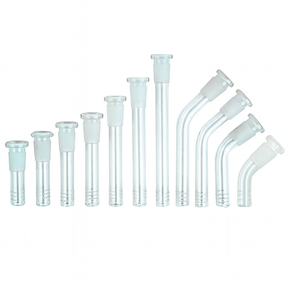 Glass Downstems & Bent Downstems - Assorted Sizes