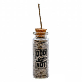 Hemp Wick Glass Vial Dispenser - 7ft Natural Hemp Wick & Beeswax