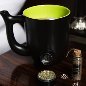 Filtered Wake and Bake Pipe Mug