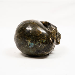 Labradorite Crystal Skull - Hand Carved 4.25" Large Skull